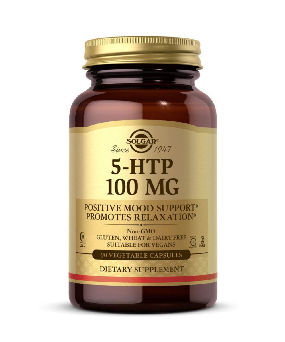 Solgar ﻿5-HTP (L-5-Hydroxytryptophan), Pack Of 30