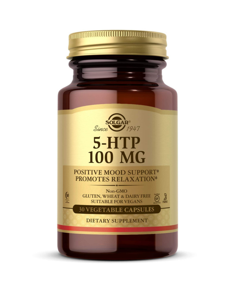 ﻿Solgar 5-HTP (L-5-Hydroxytryptophan), Pack Of 90