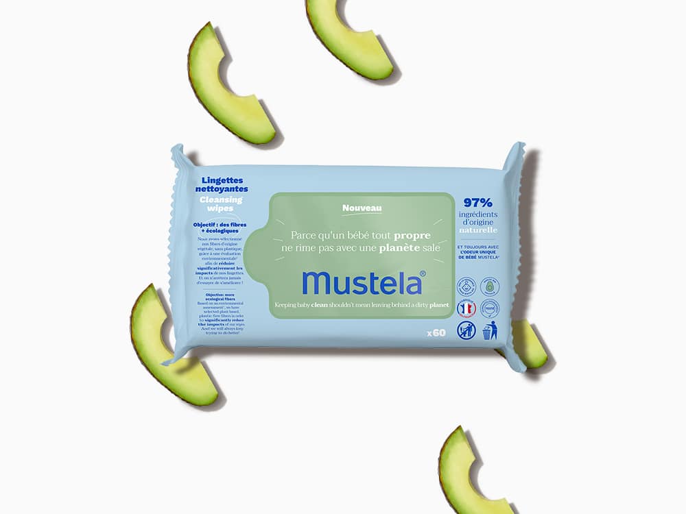 Mustela Cleansing Wipes 60 Wipes