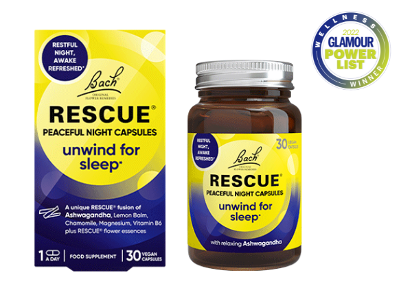 RESCUE® Peaceful Night Capsules - Unwind For Sleep