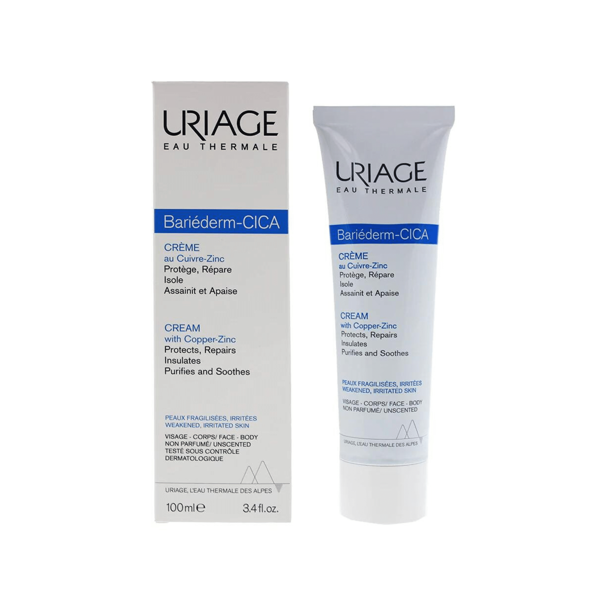 Uriage Bariederm Cica-Cream with Copper Zinc 100ml