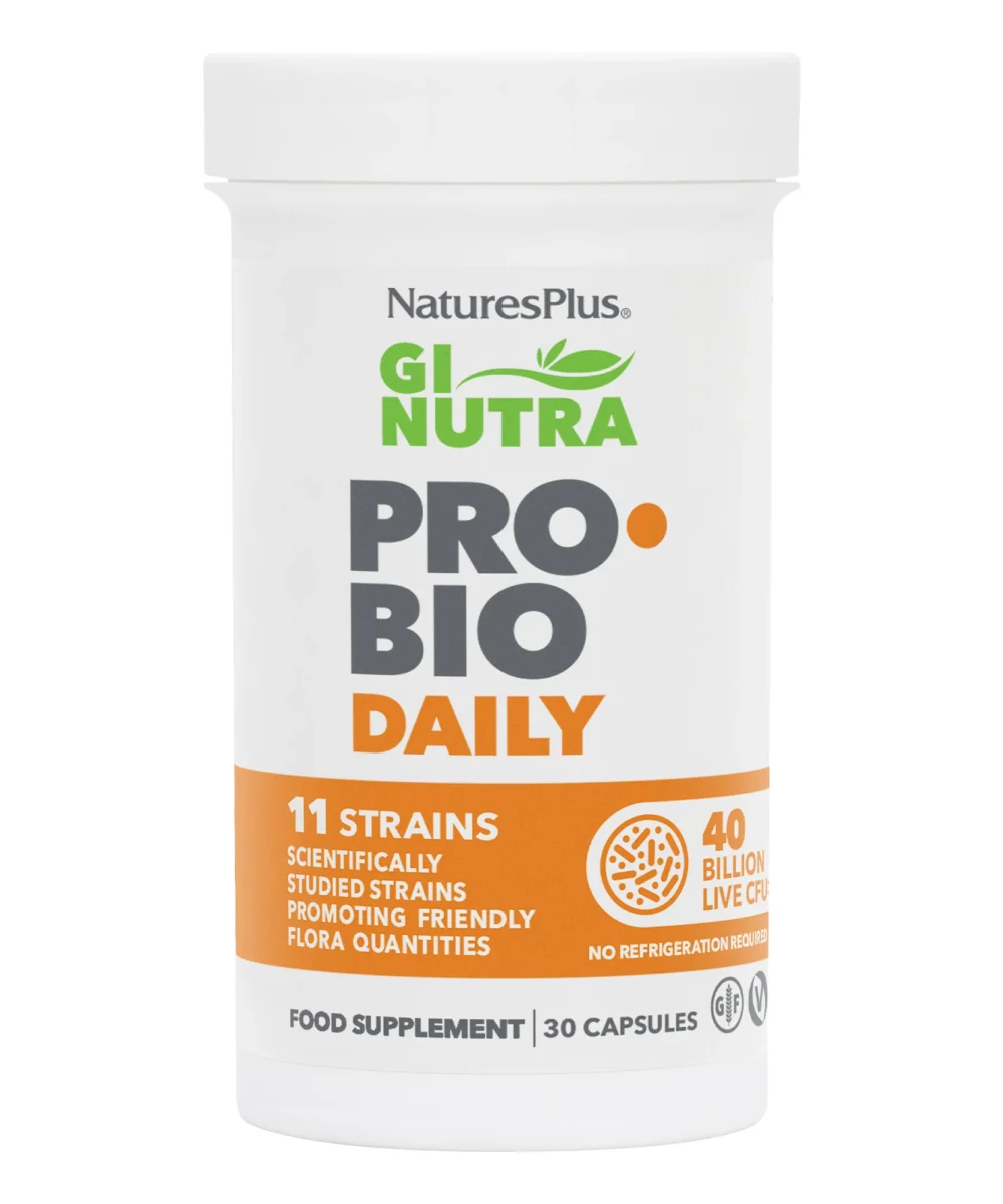 Natures Plus GI NUTRA Pro Bio Daily – 30 Capsules