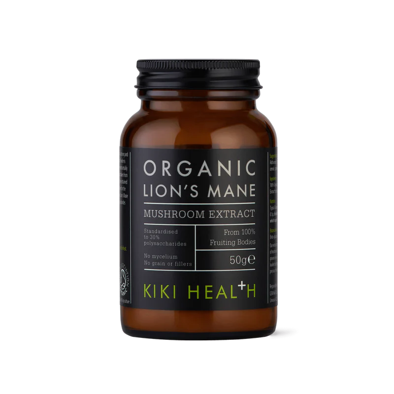 Kiki Health Organic Mushroom Extract Lion's Mane Powder- 50gm
