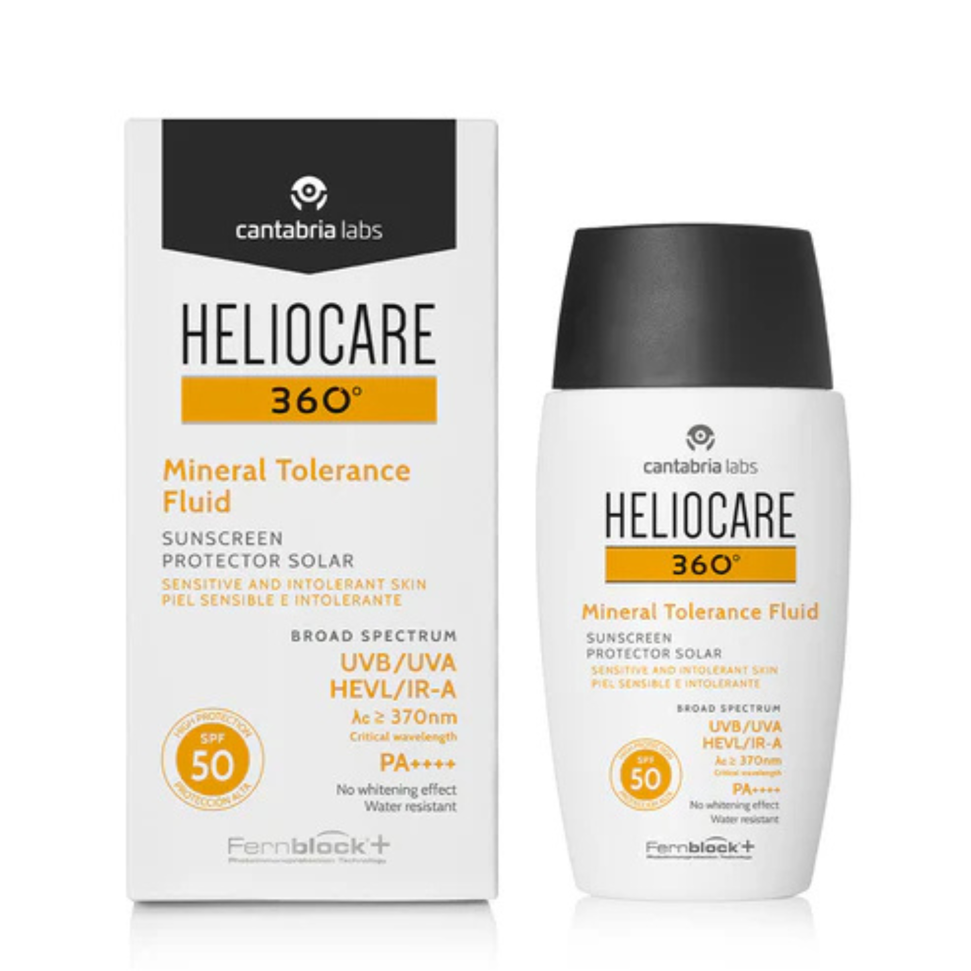 HELIOCARE 360° Mineral Tolerance Fluid SPF50 product pack image