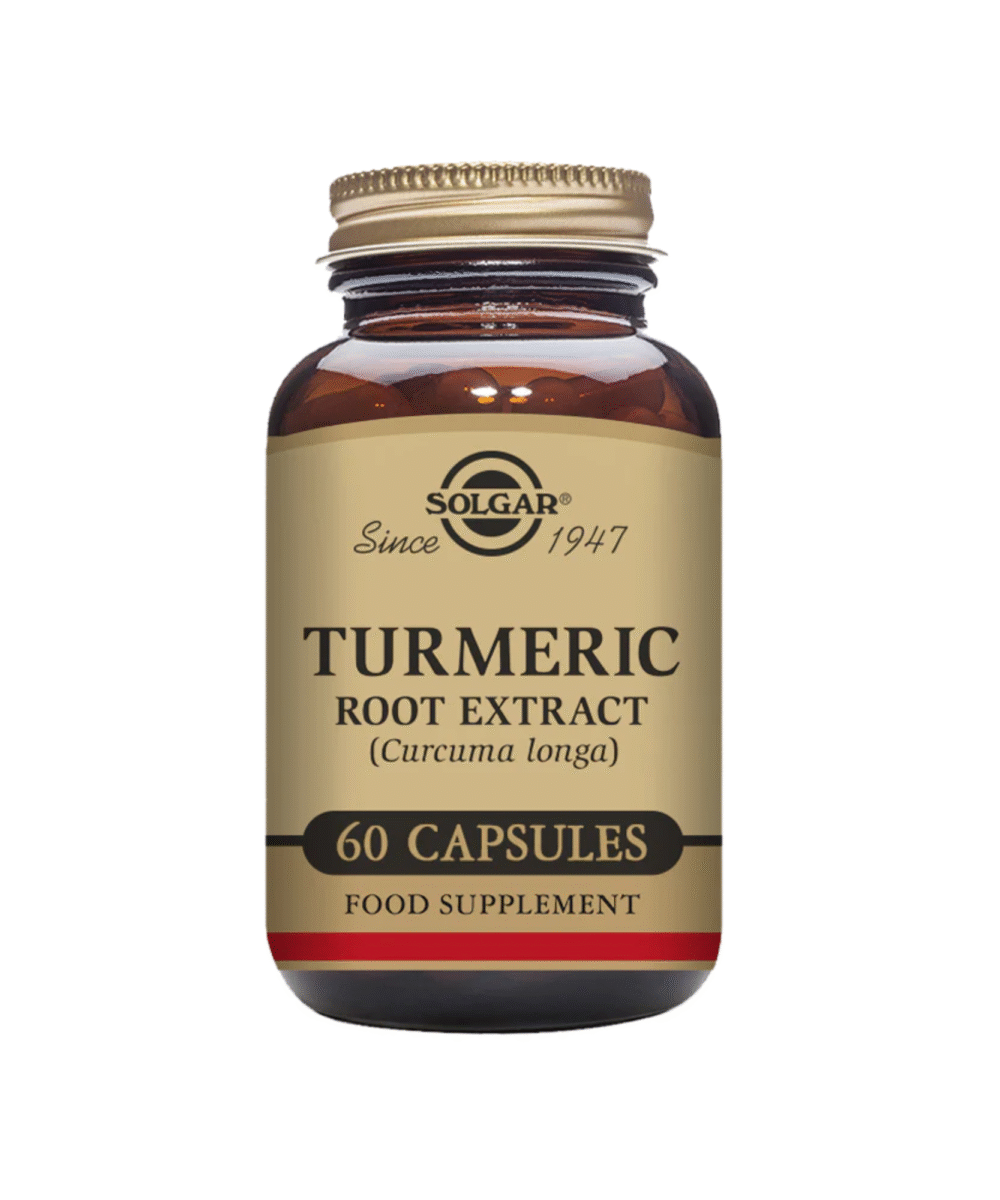 Solgar Turmeric Root Extract – 60 Capsules front image