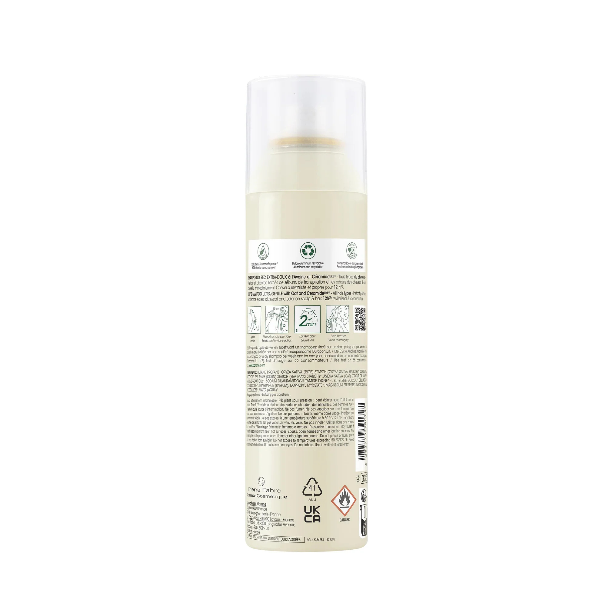 Oat Milk Dry Shampoo With Ceramide 150ml 4