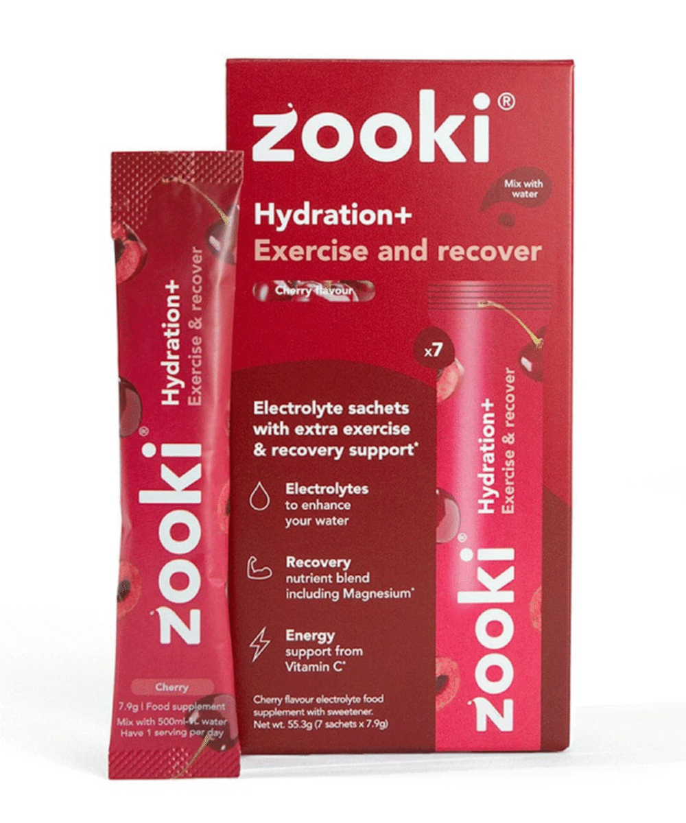 Zooki Hydrate+ Exercise & Recover Sour Cherry