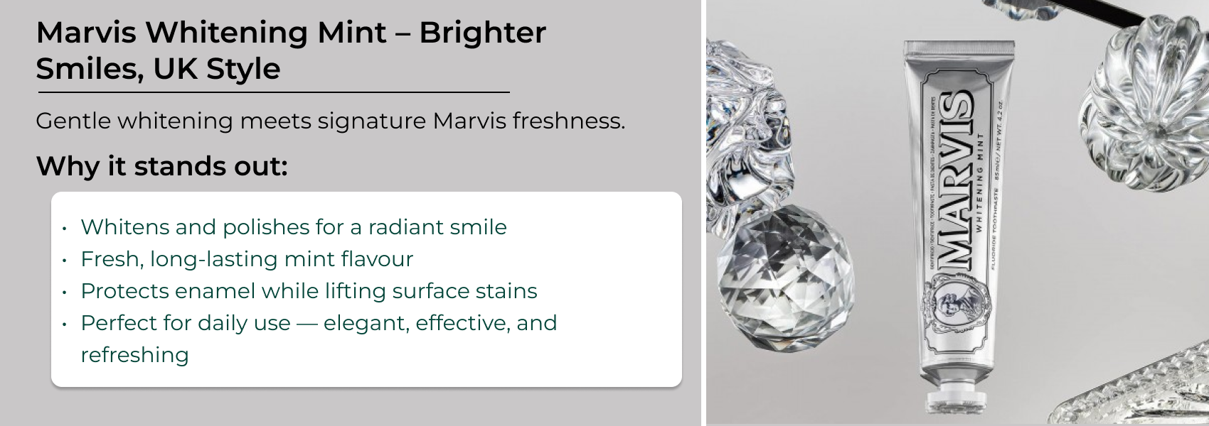 Marvis Whitening Mint Toothpaste – Brighter Smiles, UK Style