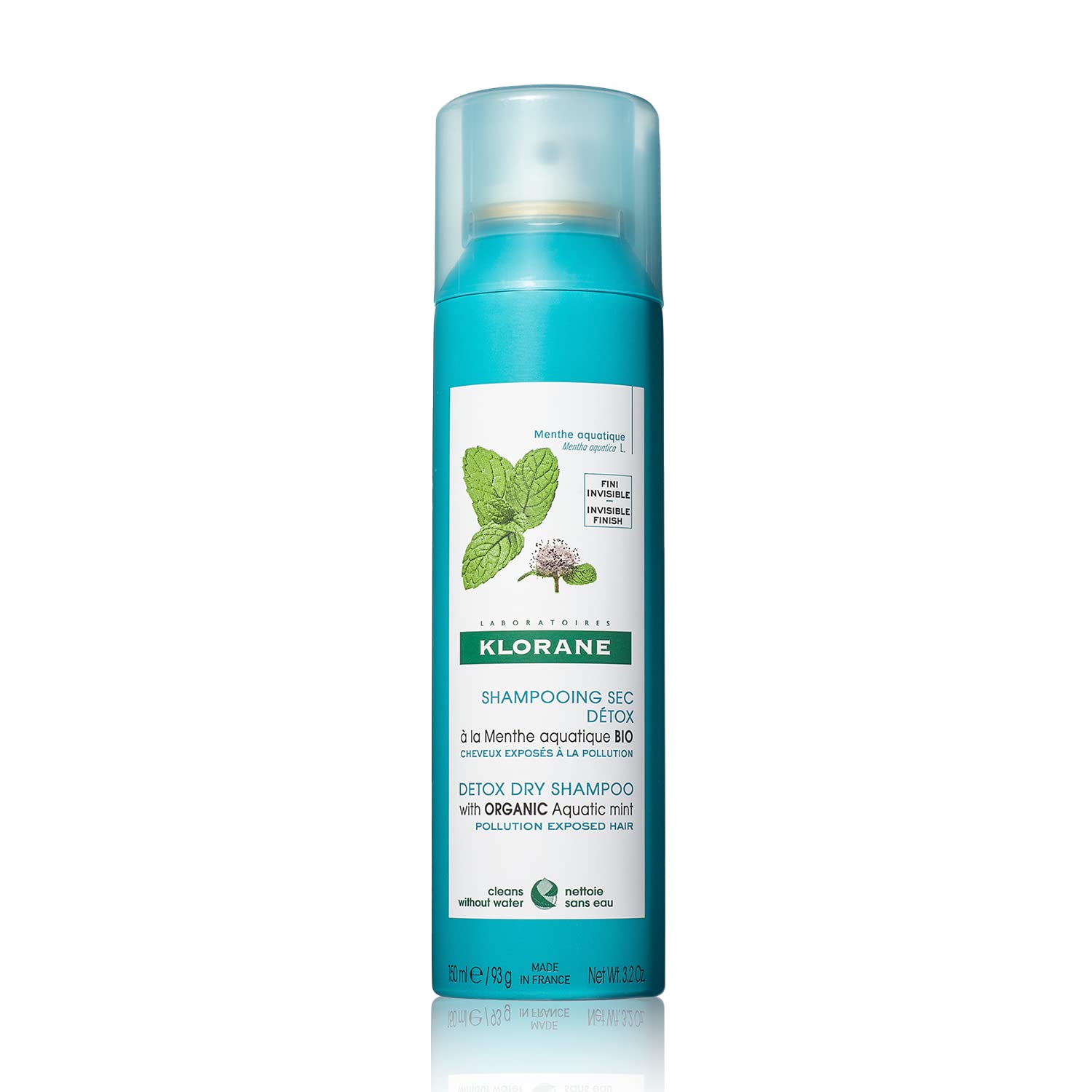 Klorane Aqua Mint Dry Shampoo 150ml