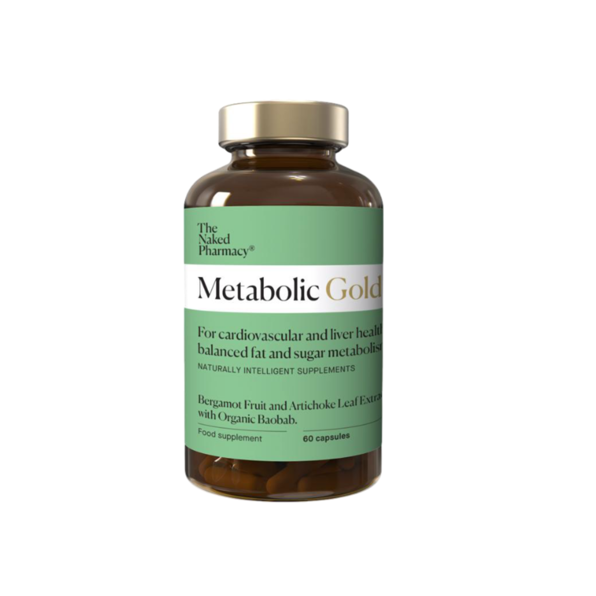 The Naked Pharmacy Metabolic Gold 60 Capsules