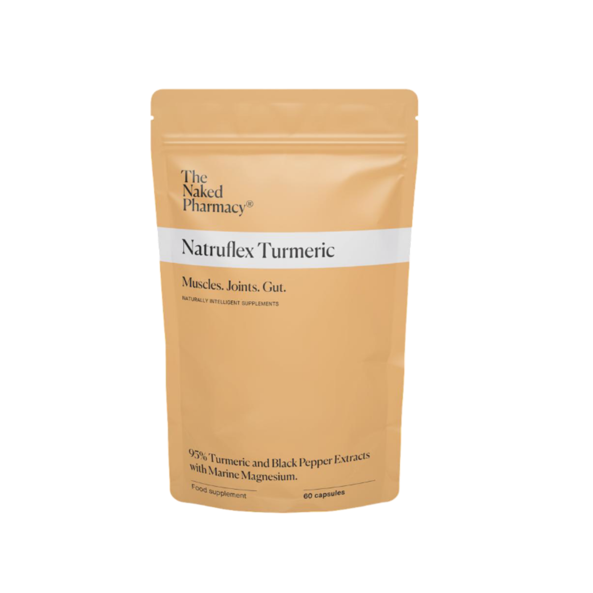 The Naked Pharmacy Natruflex Turmeric 60 Capsules