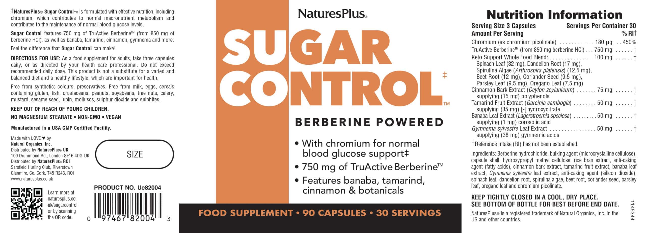 Natural Plus Sugar Control Capsules - Image 2