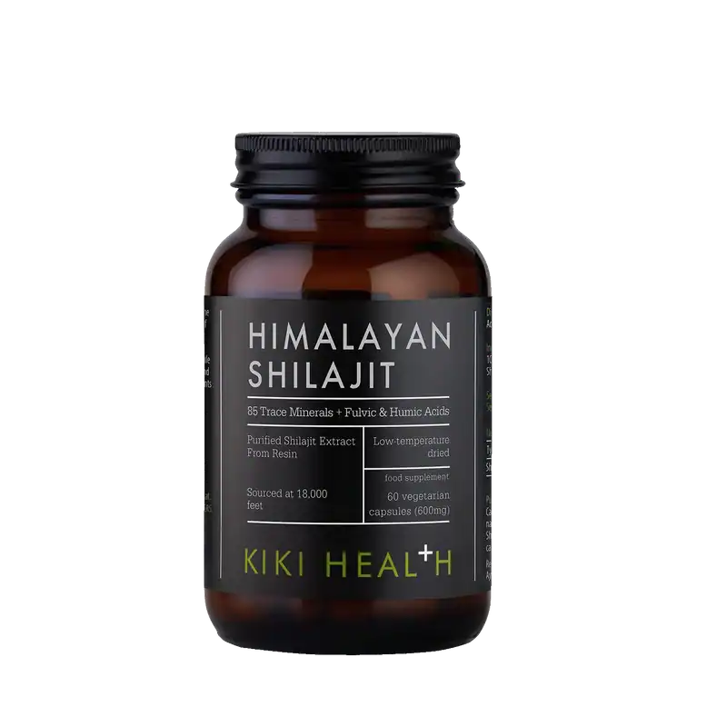 KIKI Health Himalayan Shilajit Extract 600mg – 60 Vegicaps