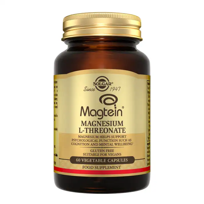 Solgar Magnesium L-Threonate with Magtein® – 60 Capsules